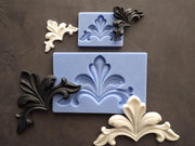 Silicone Mold for decorative vintage corners, furniture embellishment, molds for clay, moulds for resin, furniture appliques,